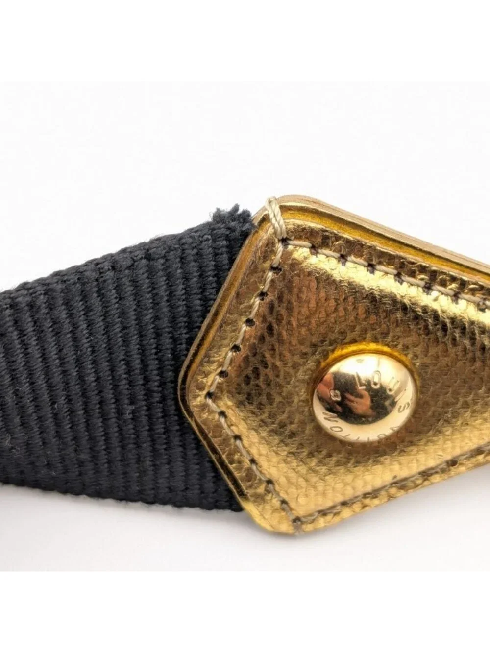 Louis Vuitton Shoulder Strap Leopard Adele Print Tortoiseshell Pattern
